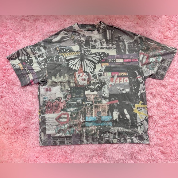 JADED LONDON Oversized T-Shirt - Size Small - Picture 1 of 3
